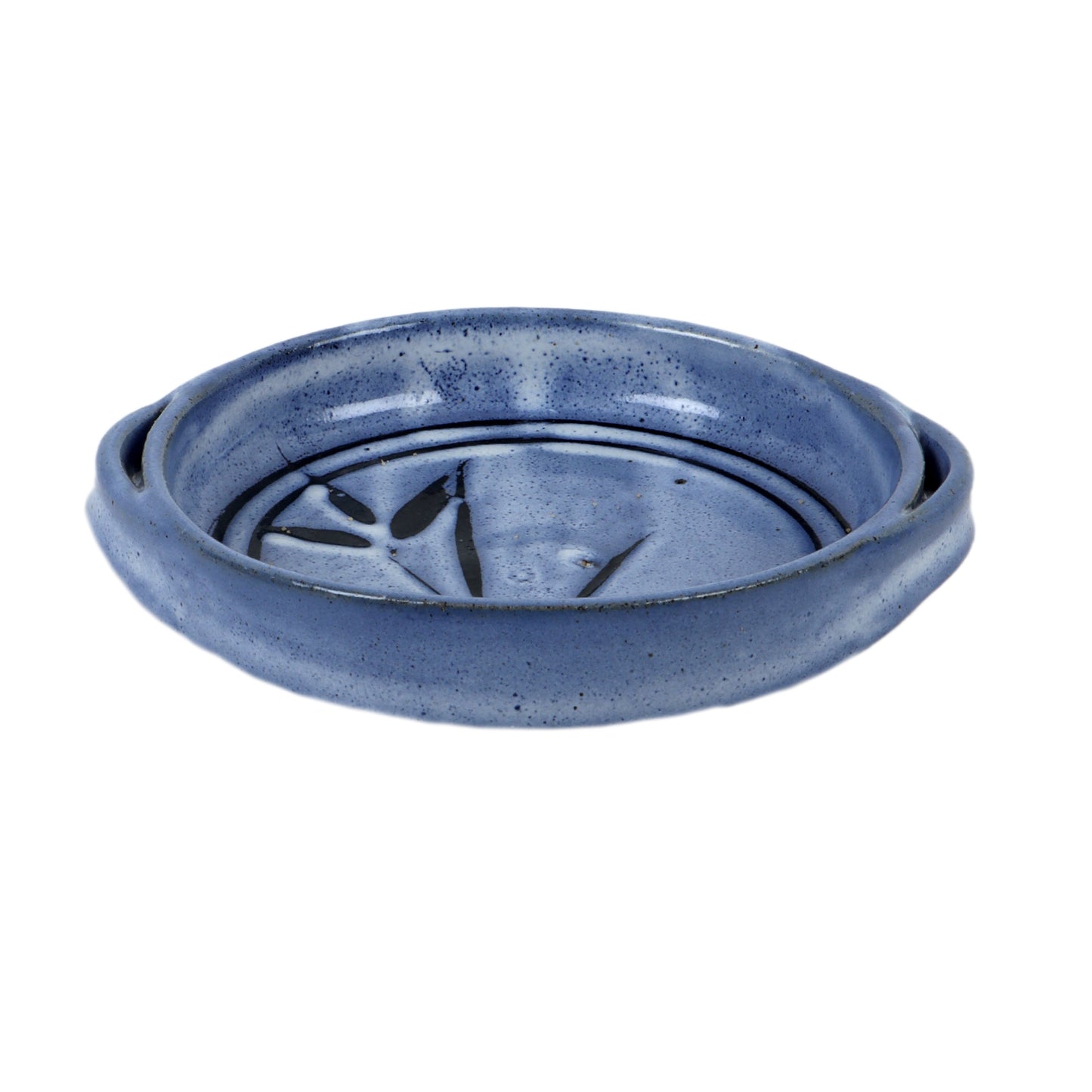Studio Pottery Cookie Platter (Light Blue)