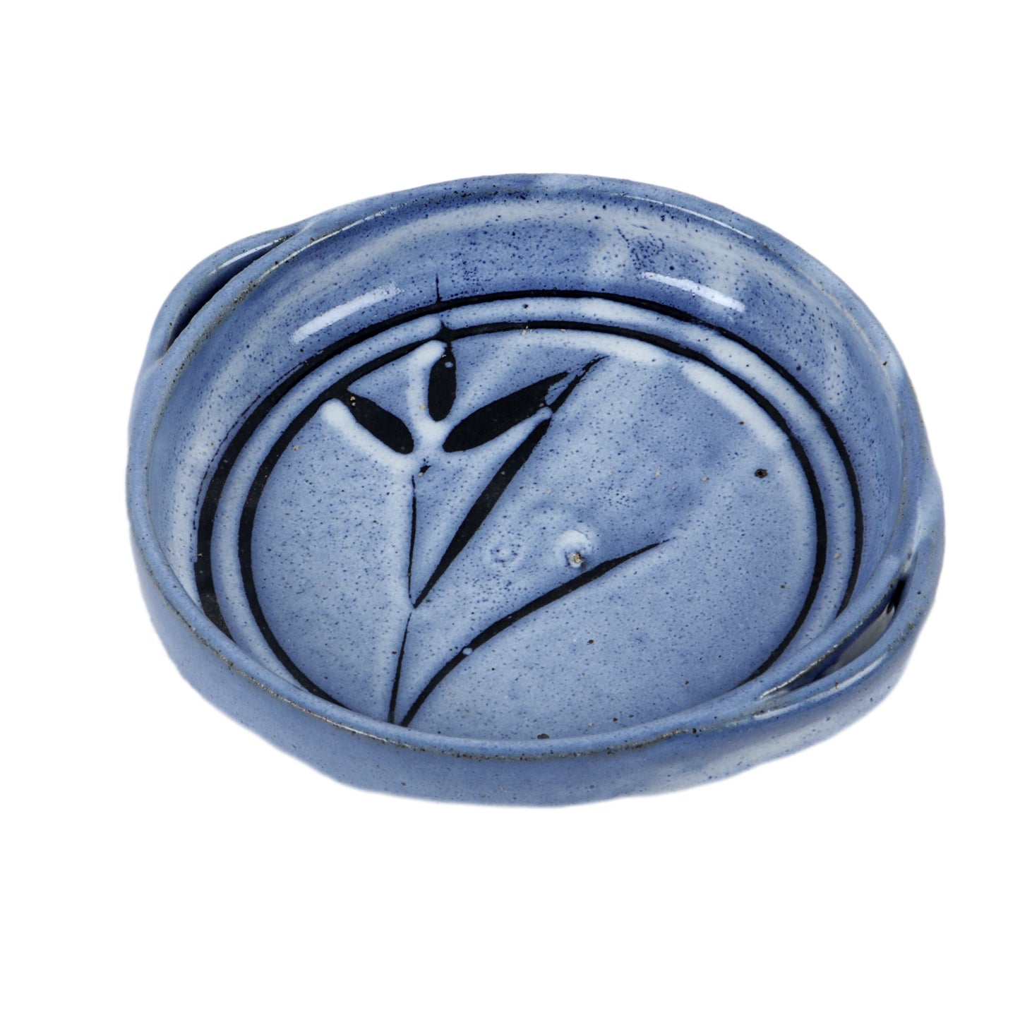 Studio Pottery Cookie Platter (Light Blue)