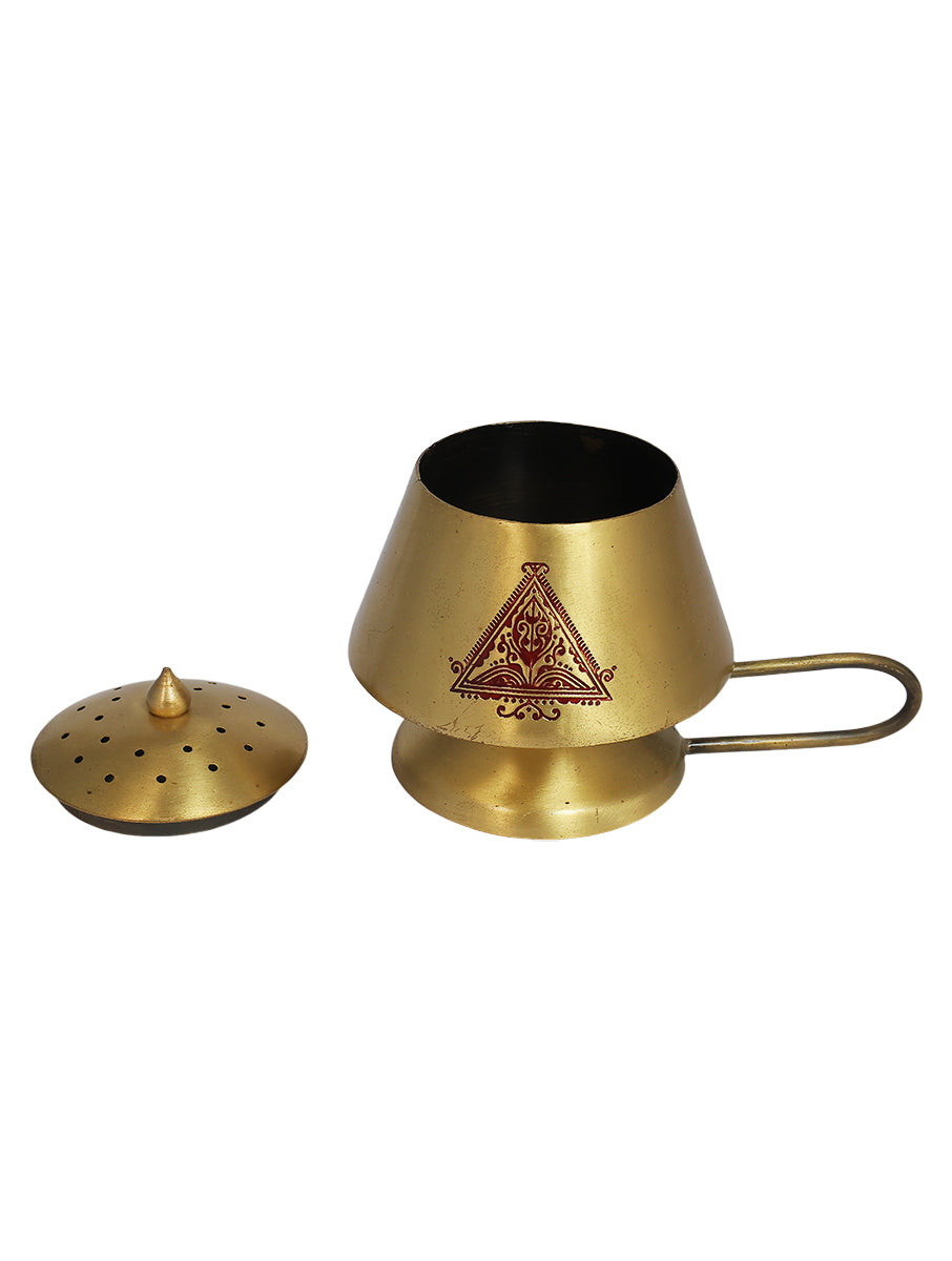 Prayag Brass Fumer with Tongs