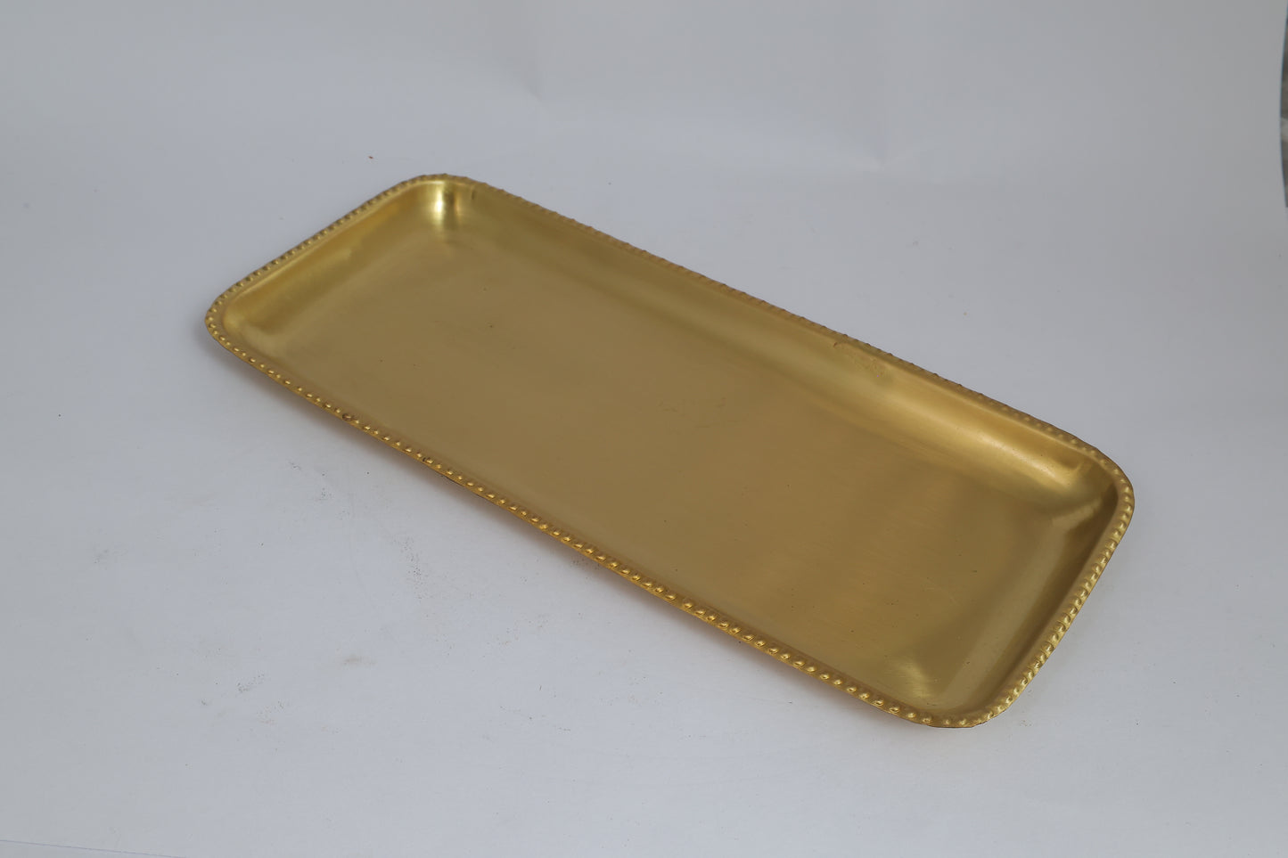 Utsav Brass Nut Bowl set of 3 with Brass Tray