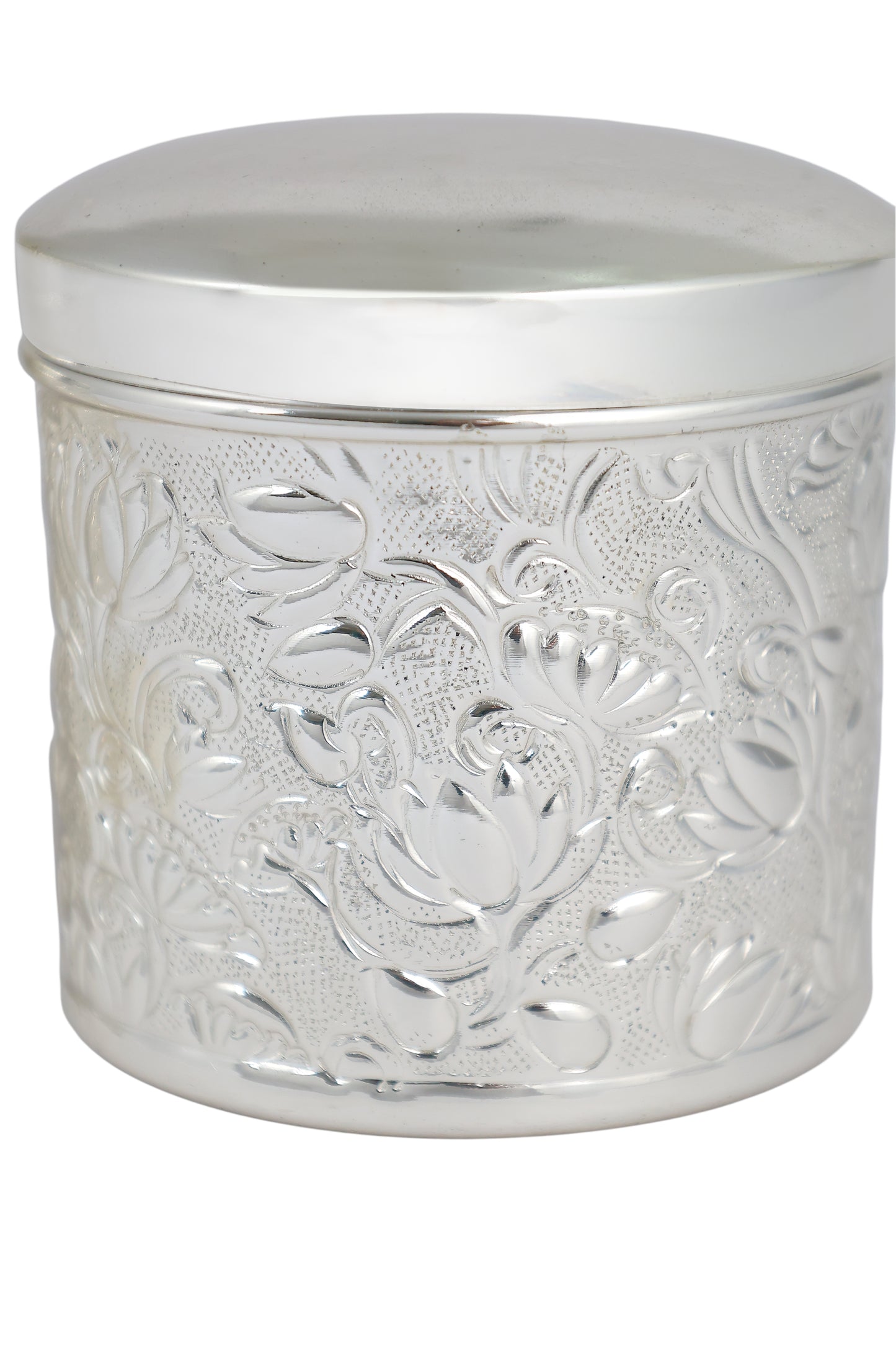 Silver Plated Brass Jar Set of 2 in a Gift Box