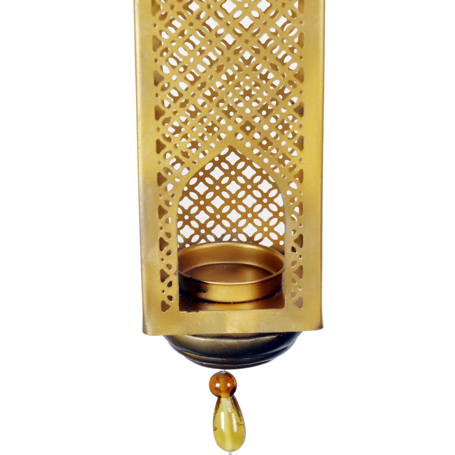 Tista Hanging Tea Light Holder (Gold & Antique)