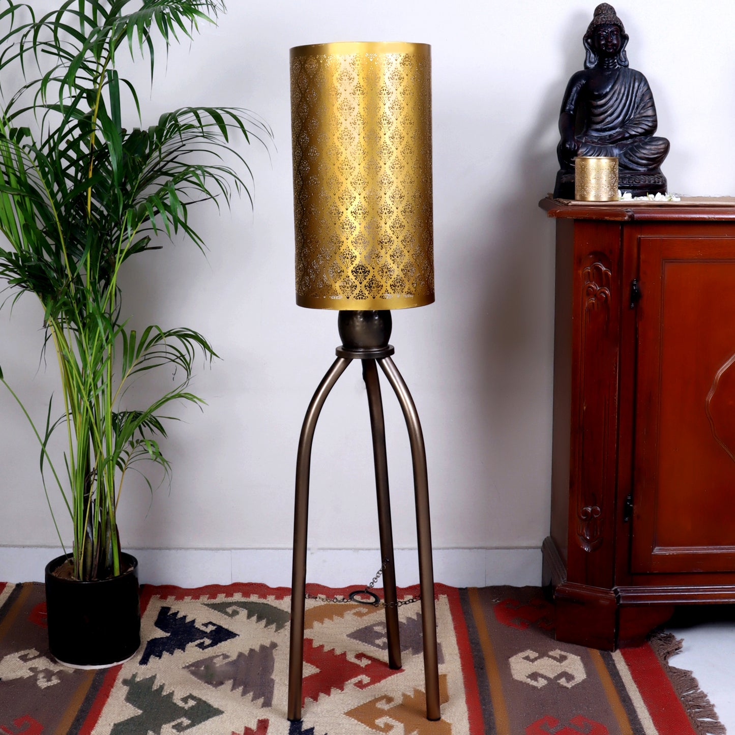 Gandhara Floor Ambient Lamp with Tripod