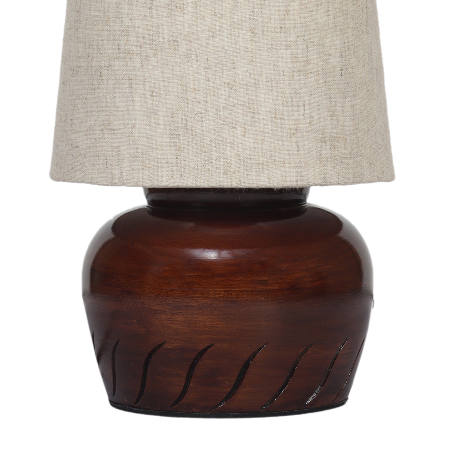 Nirvana Bed side Lamp with Beige Shade