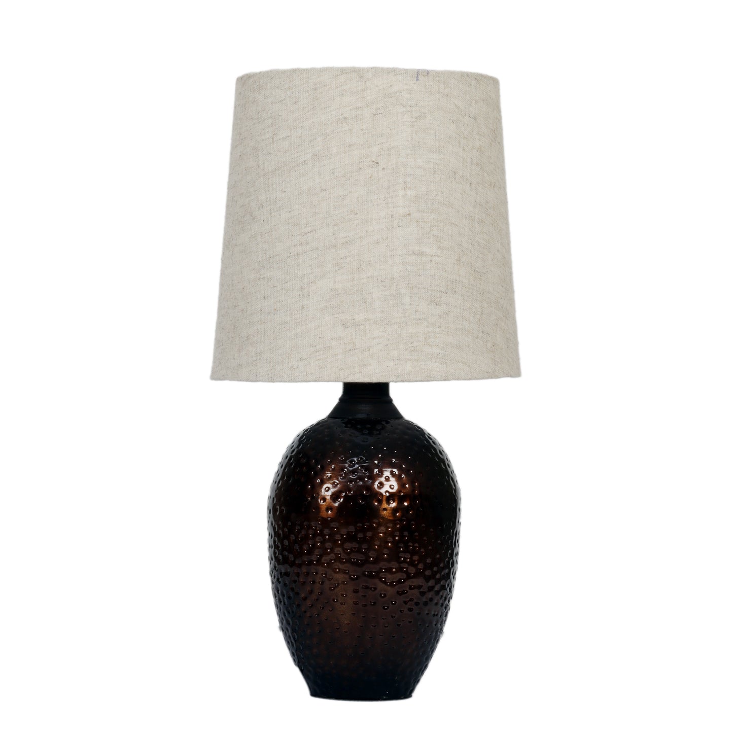 Nalanda Table Lamp with Beige Shade