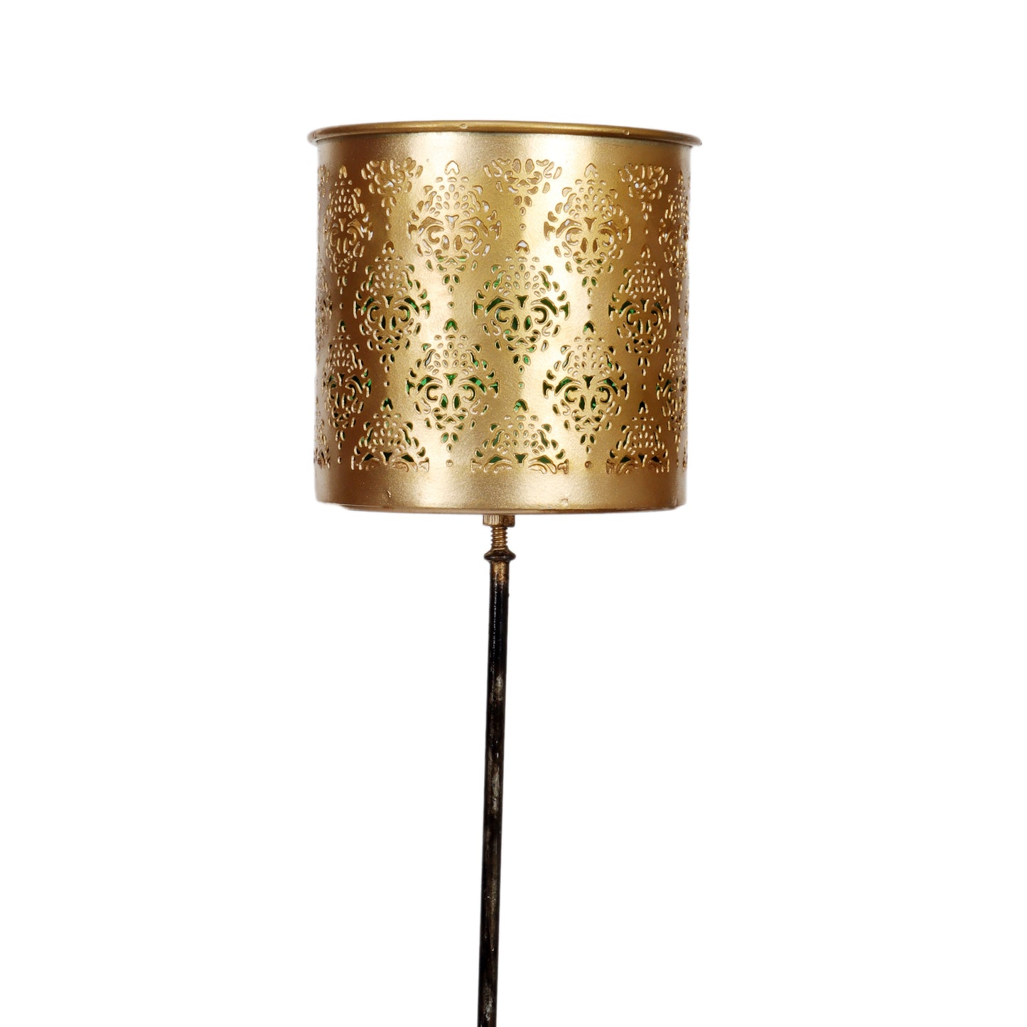 Gandhara Votive with Garden Stick and Red Tea Light holder - Set of 2