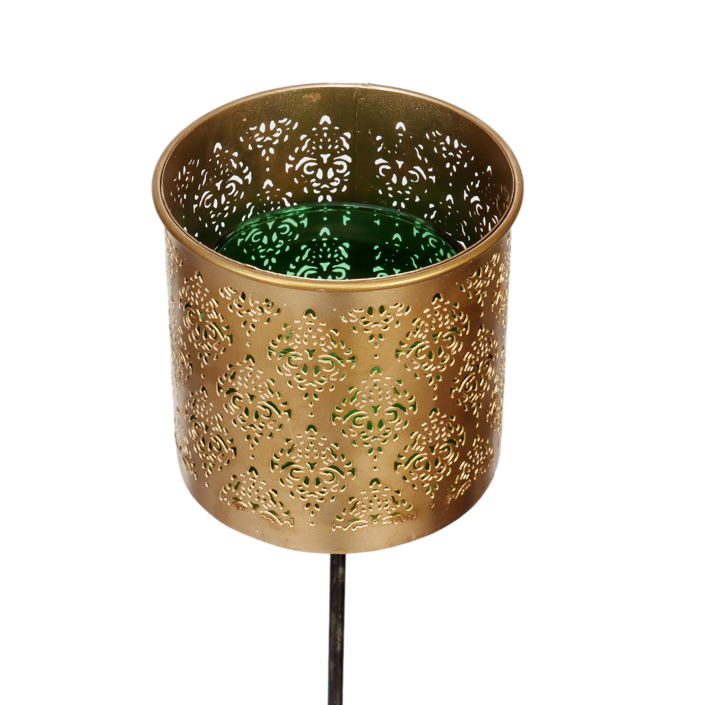 Gandhara Votive with Garden Stick and Green Tea Light holder - Set of 2