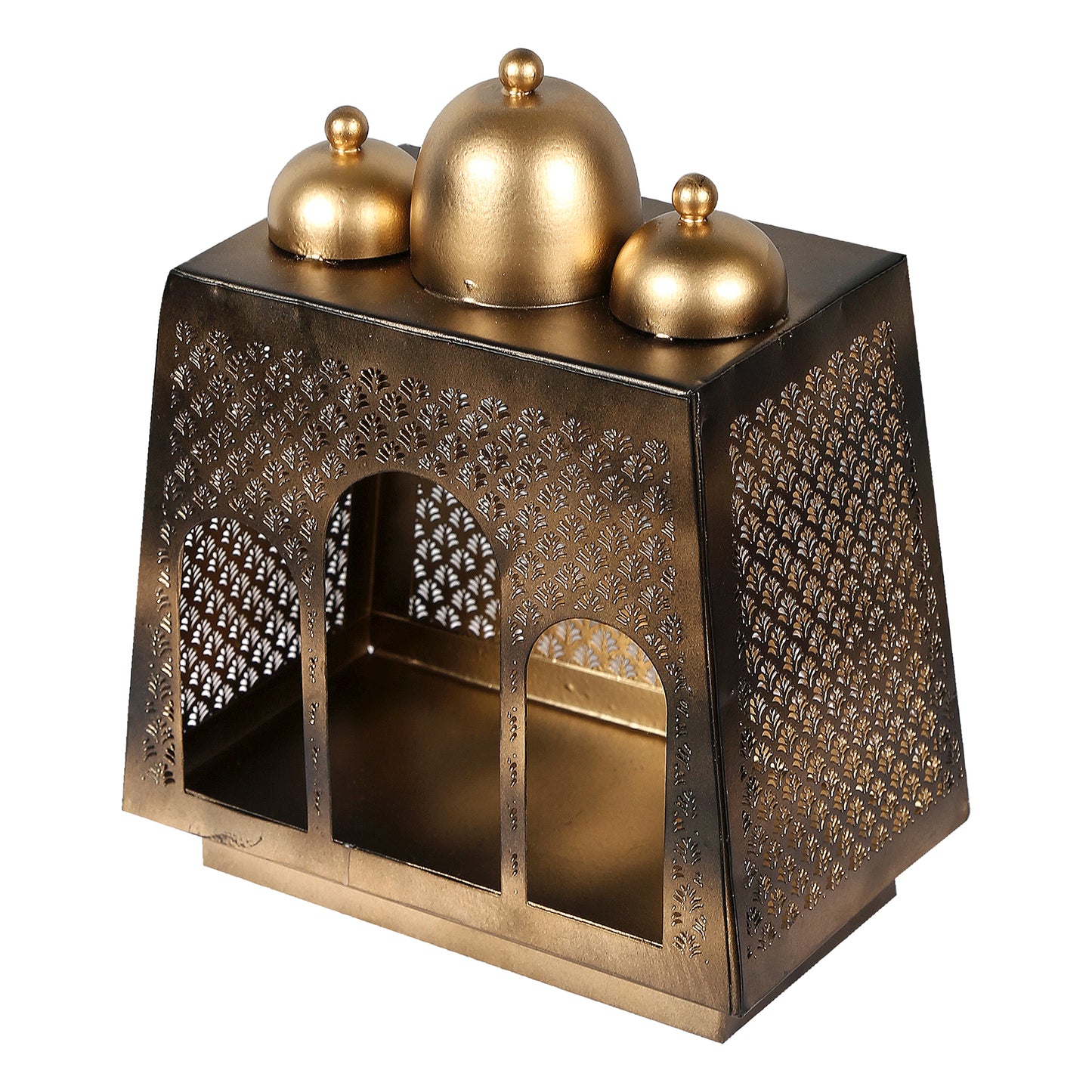 Mysore metal Mandir (Antique Gold)