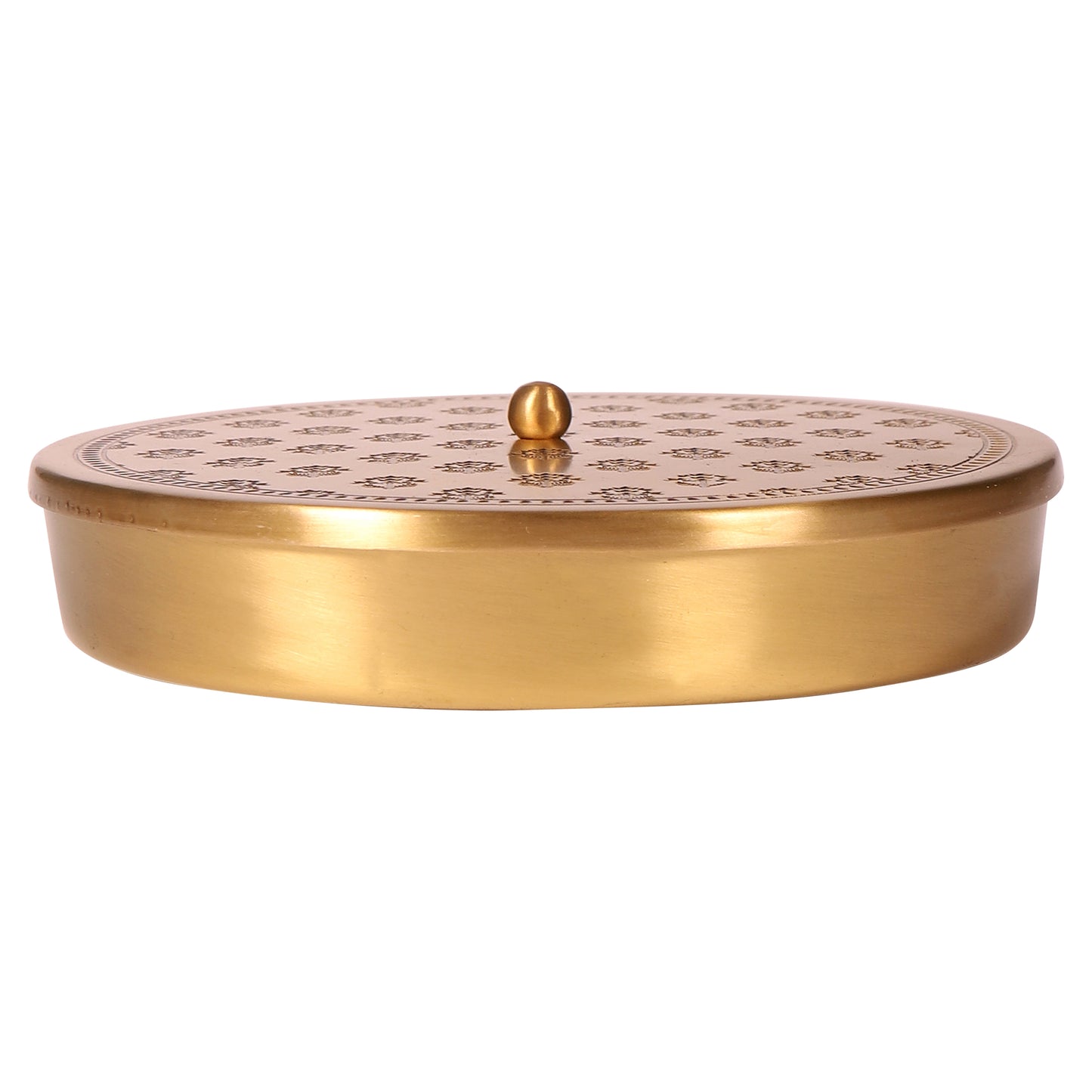 Mogra Brass Masaladan (Gold & Antique)