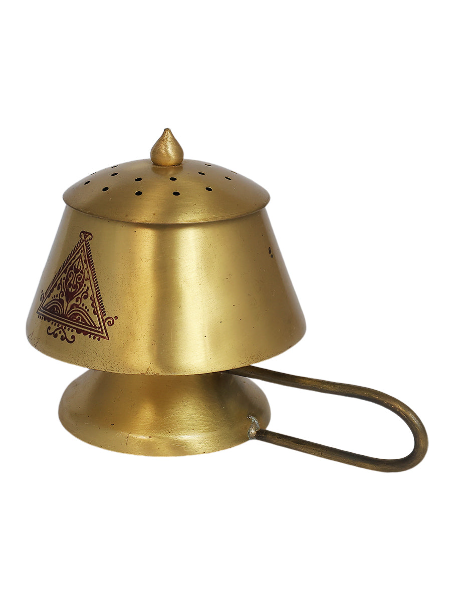 Prayag Brass Fumer with Tongs