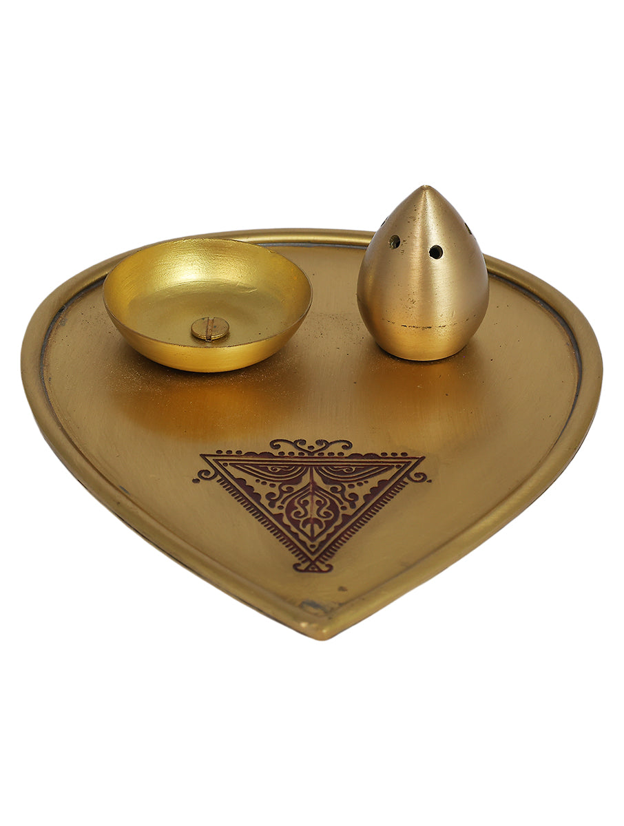 Prayag Brass Incense Gift set