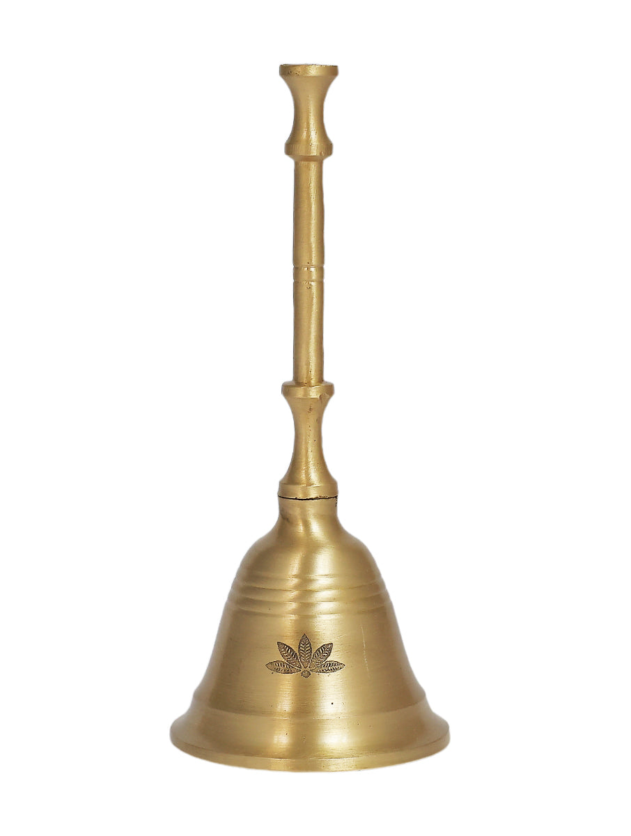 Nakshikathaa Lotus Brass Pooja Thaali Set (Gold & Antique)