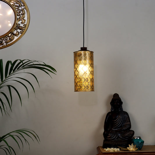 Gandhara Ambient Hanging Lamp with Wooden base